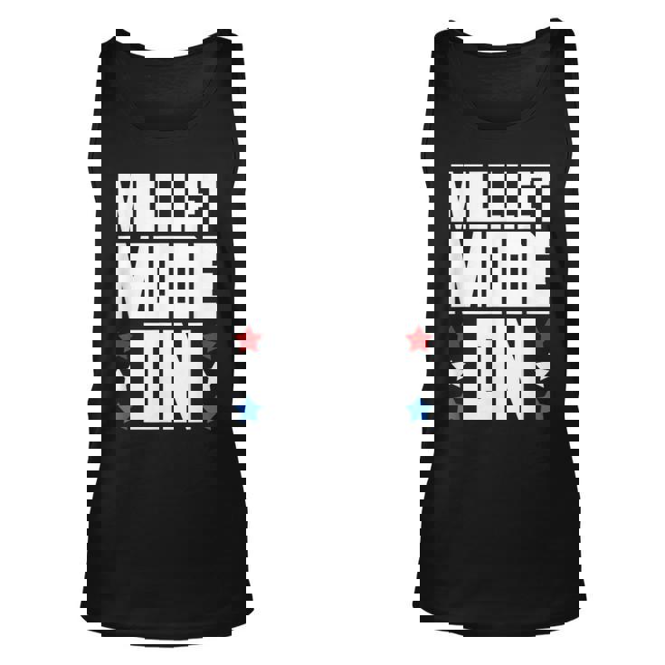 Mullet Mode On - Funny Redneck Mullet Pride  Unisex Tank Top