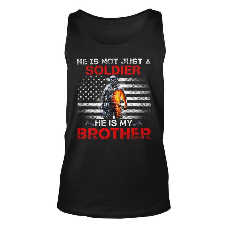 My Brother Is A Soldier Proud Army Sister Veterans Day Gift Unisex Tank Top