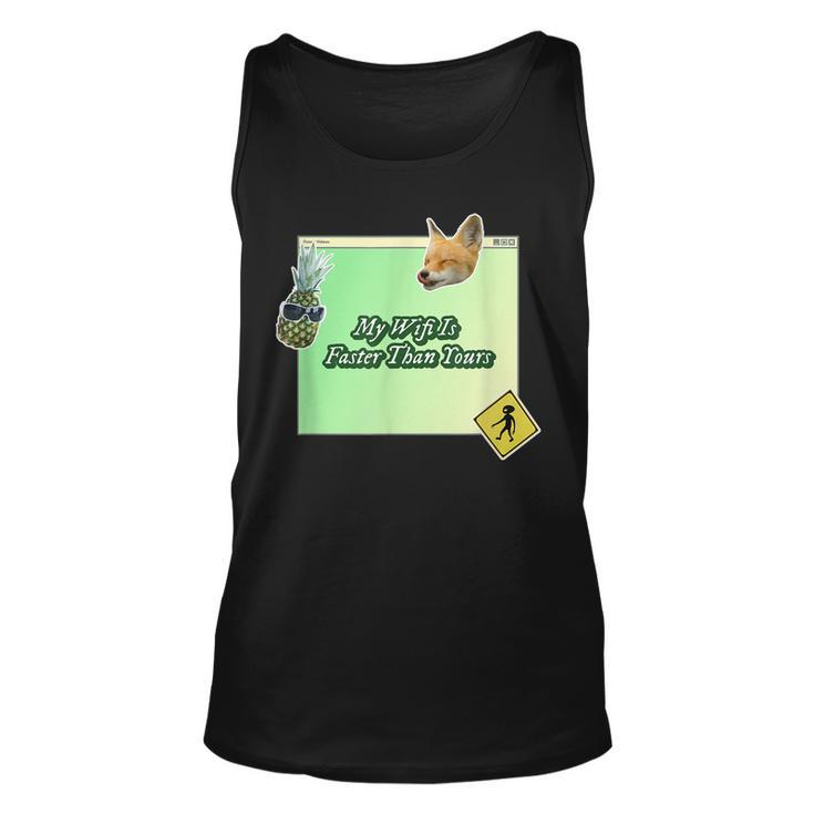 My Wifi Is Faster Than Yours Unisex Tank Top