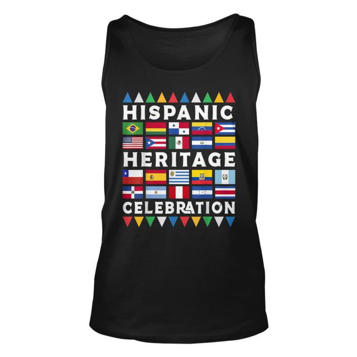National Hispanic Heritage Month Latina Countries Tank Top
