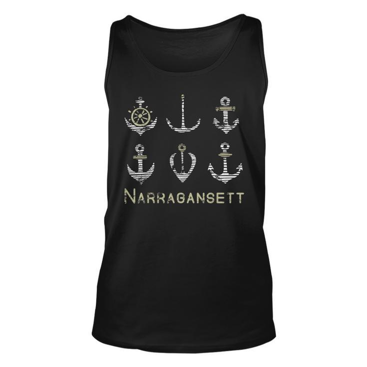 Nautical Anchor Boating - Narragansett Unisex Tank Top