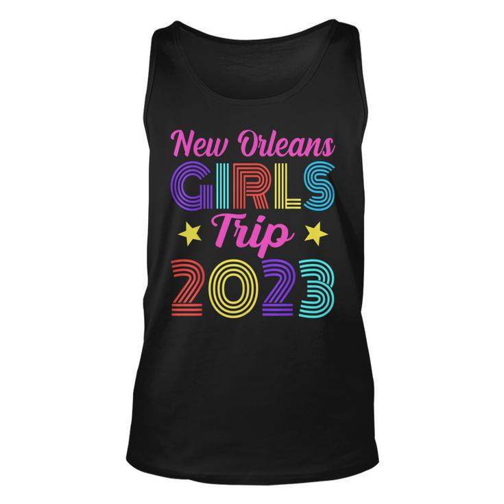 New Orleans Girls Trip 2023 Bachelorette Party Bride Squad Unisex Tank Top