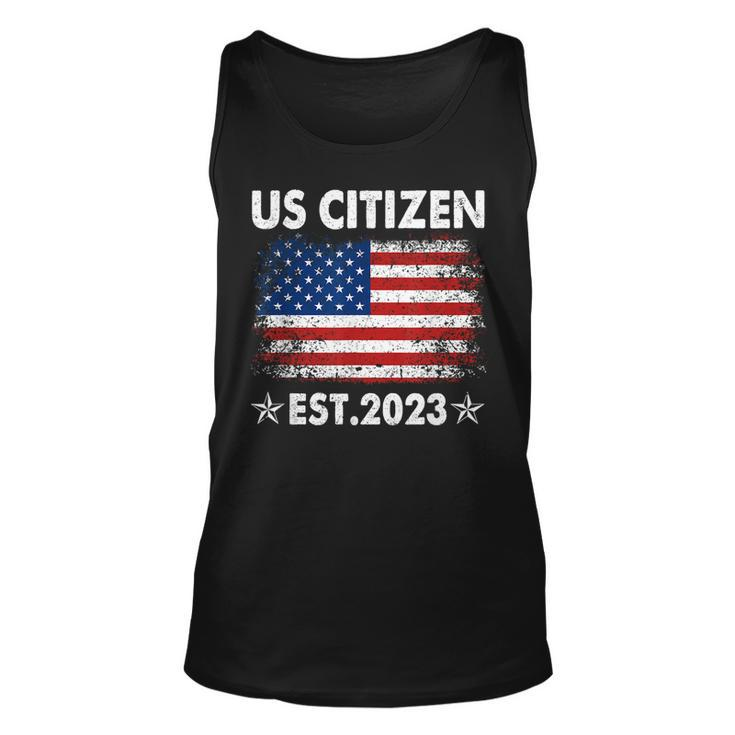 New Us Citizen Est 2023 American Immigrant Citizenship Tank Top