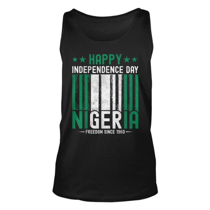 Nigerian Independence Day Vintage Nigerian Flag Tank Top