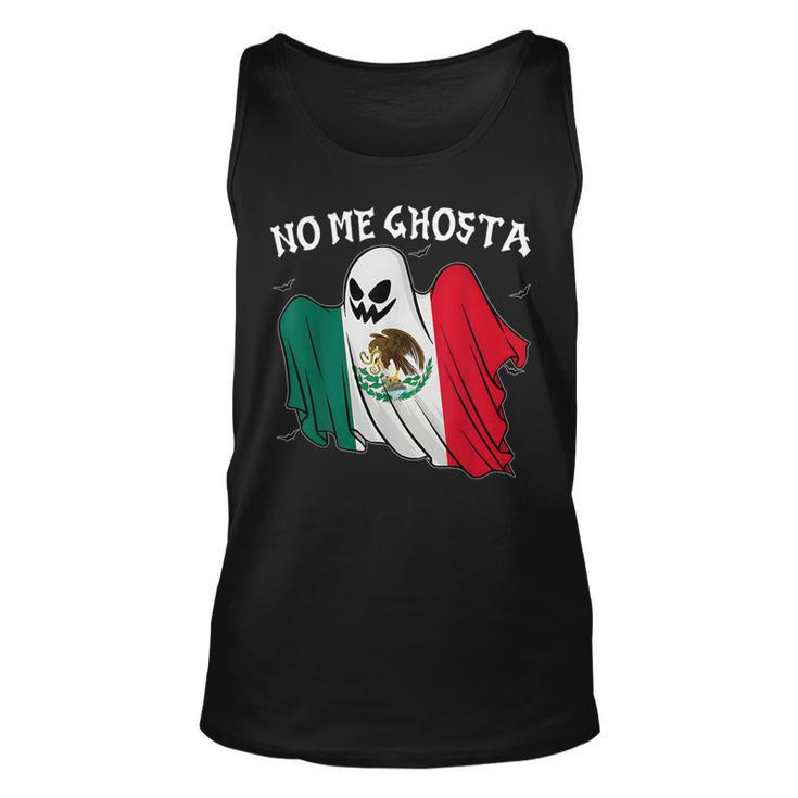 No Me Ghosta Mexican Halloween Ghost Fun Tank Top