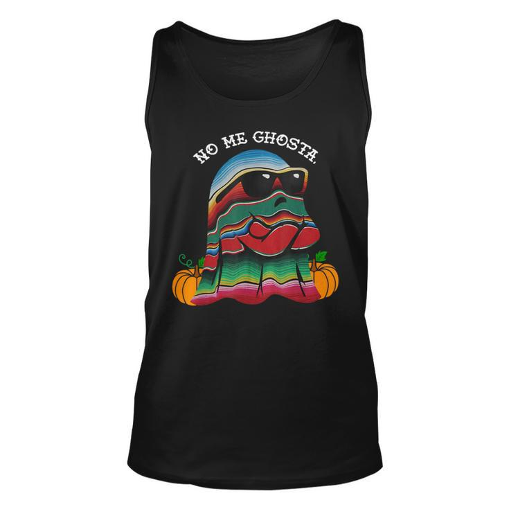 No Me Ghosta Mexican Halloween Ghost Tank Top