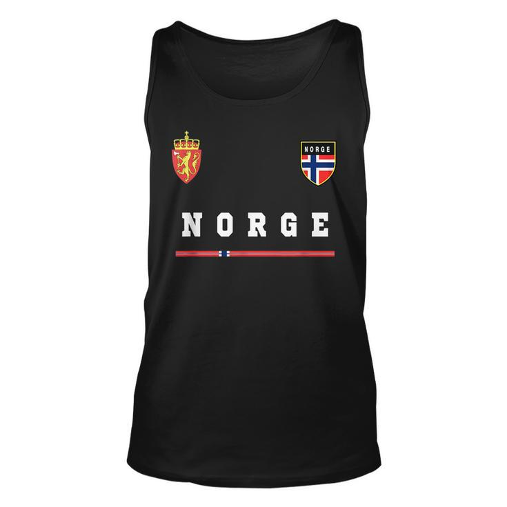 Norge  SportSoccer Jersey  Flag Football Oslo  Unisex Tank Top