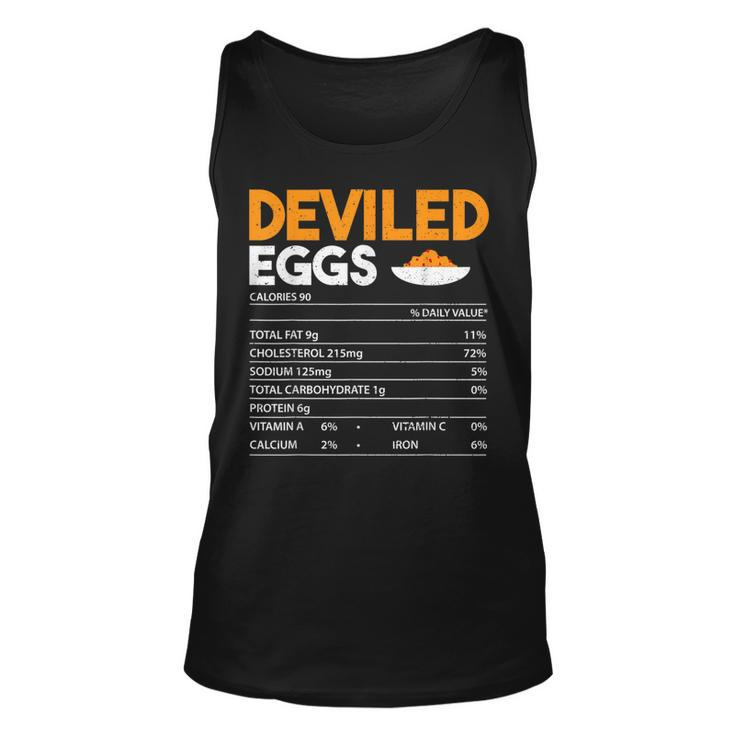 Nutrition Facts Deviled Eggs Nutrition Facts - Eggs  Unisex Tank Top