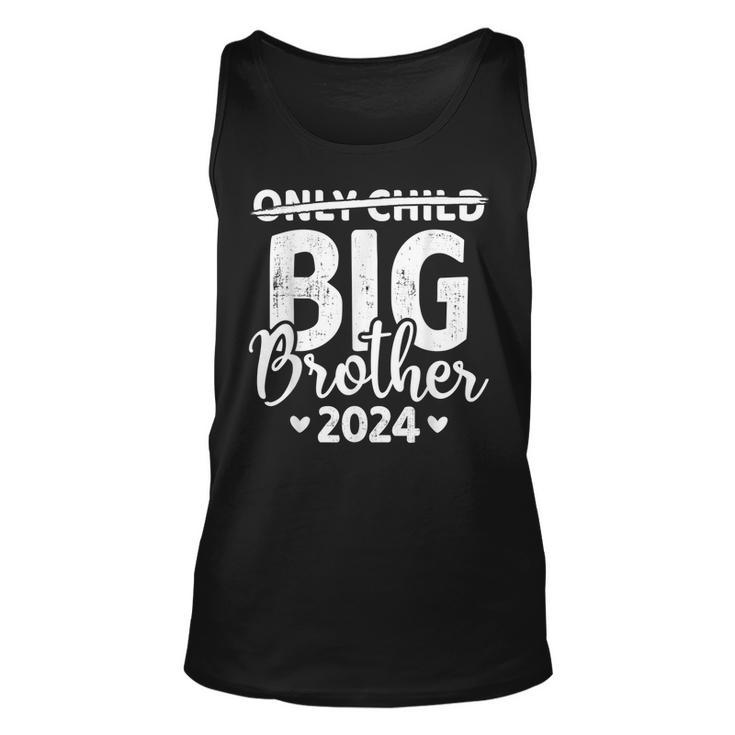 Only Child Crossed Out Big Brother 2024 Pregnancy Announce  Unisex Tank Top