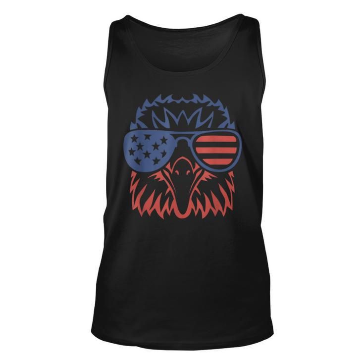 Patriotic Eagle 4Th Of July Usa American FlagUnisex Tank Top