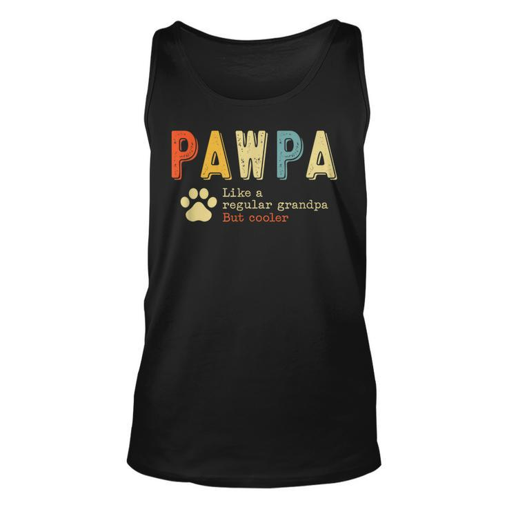 Pawpa Defintion Funny Dog Grandpa  Gift For Mens Unisex Tank Top