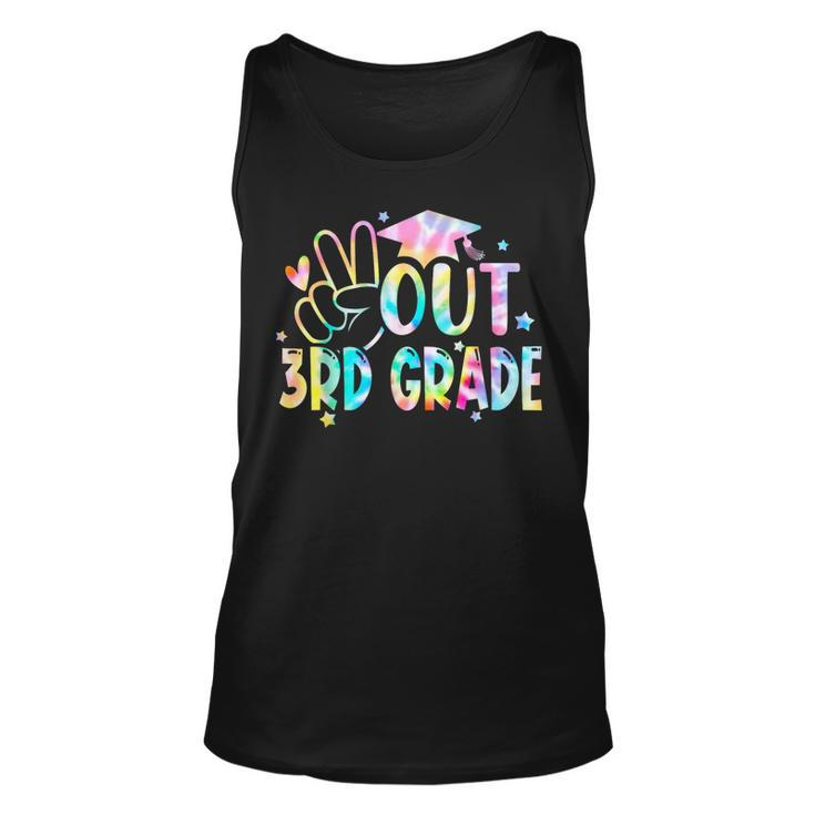 Peace Out 3Rd Grade Last Day Of School 2023 Graduation Unisex Tank Top