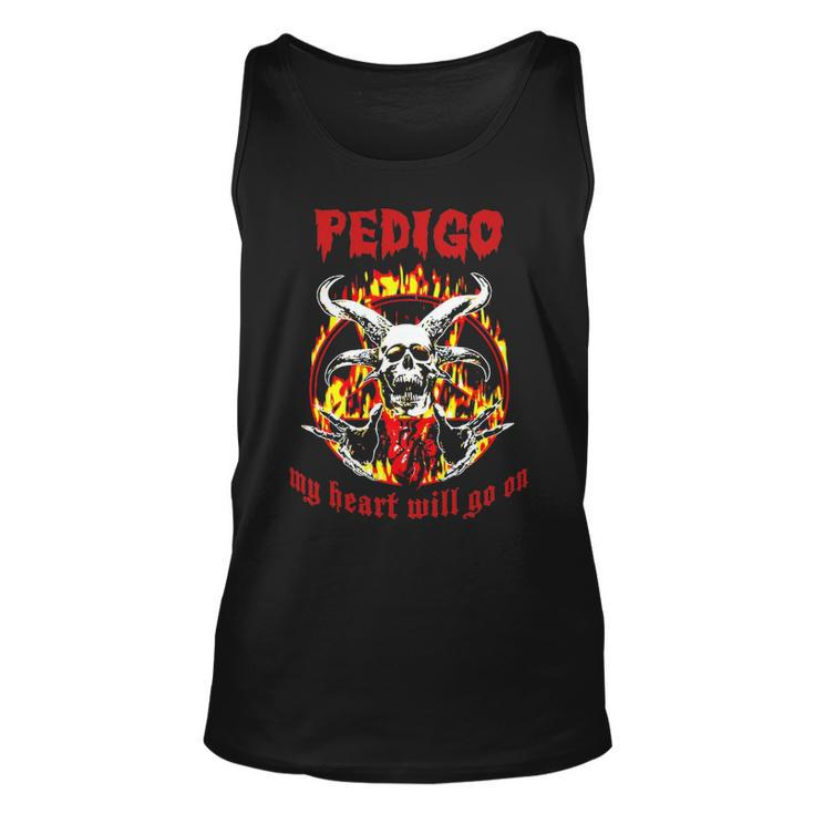 Pedigo Name Gift Pedigo Name Halloween Gift Unisex Tank Top