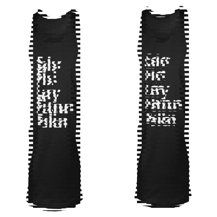 Pen Makers Unisex Tank Top