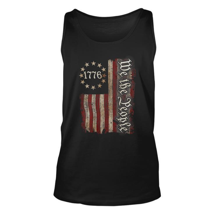 We The People American History 1776 Independence Day On Back 1776 Tank Top