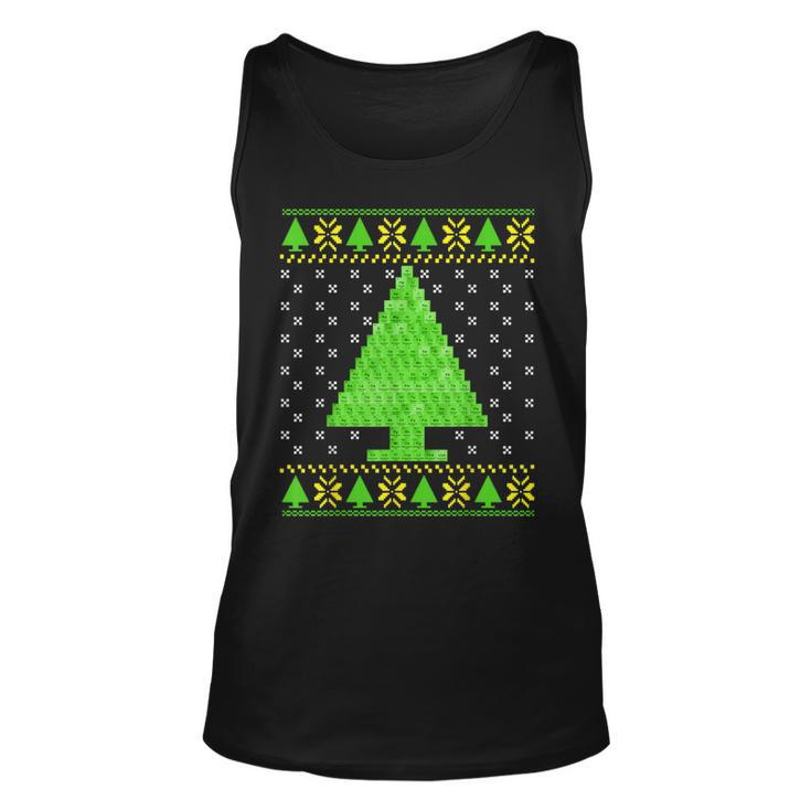 Periodic Table Ugly Christmas Sweater Tank Top
