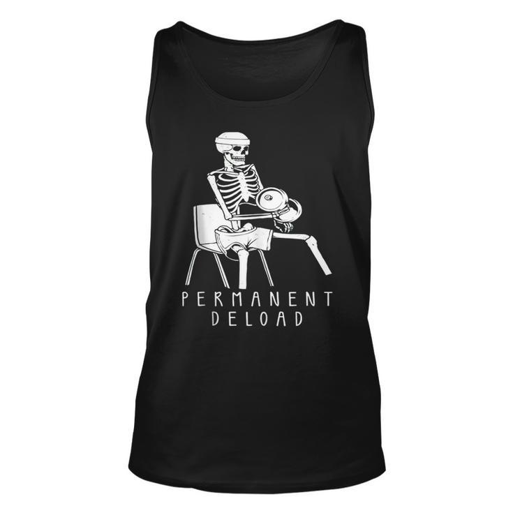 Permanent Deload Weightlifting Workout Bodybuilding Weightlifting Tank Top