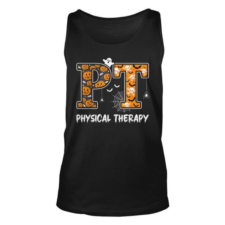 Physical Therapy Therapist Scary Halloween Costume Tank Top