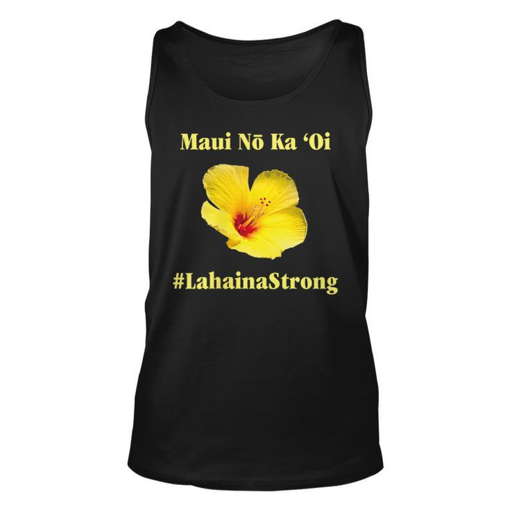 Pray For Maui Hawaii Strong Maui Lahaina Hawaiian Islands Tank Top