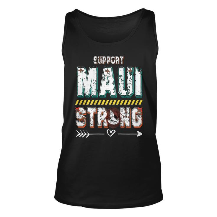 Pray For Maui Hawaii Strong On Back Tank Top