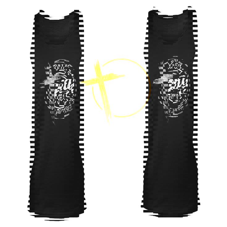 Pray On It Unisex Tank Top | Mazezy UK