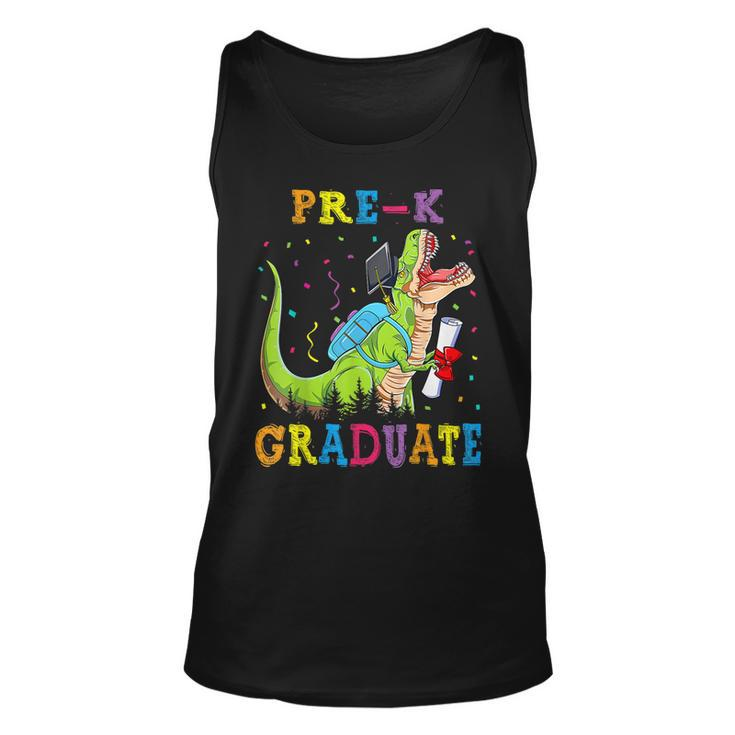 Pre K Graduate Dinosaur Trex Pre K Graduation Unisex Tank Top
