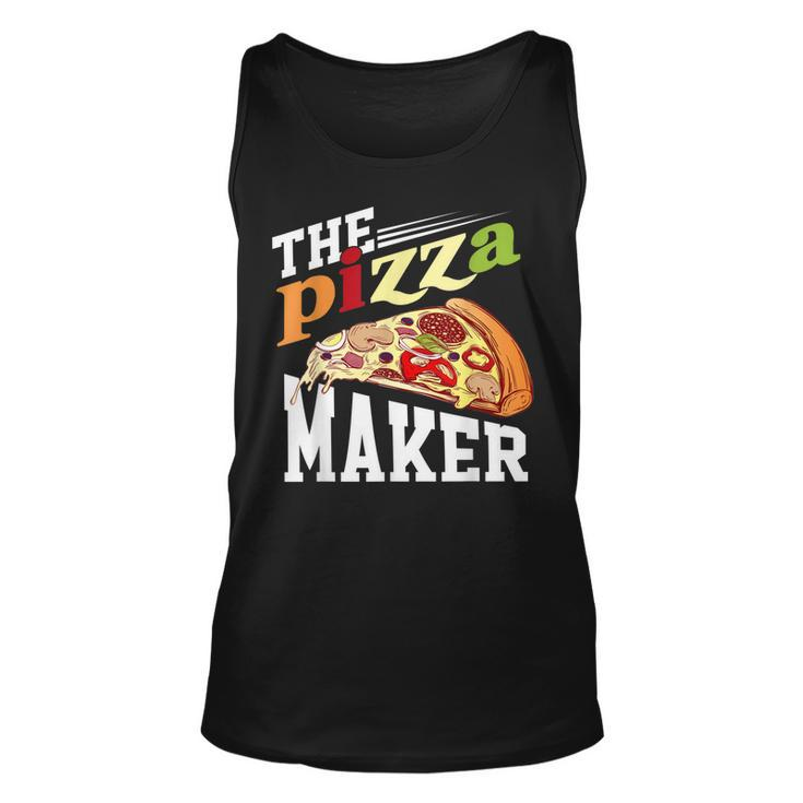 Pregnancy  The Pizza Maker Dad Matching Father To Be  Unisex Tank Top