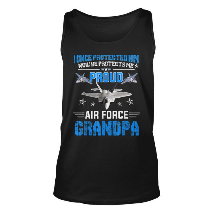 Pride Military Proud Grandpa Air Force Tank Top