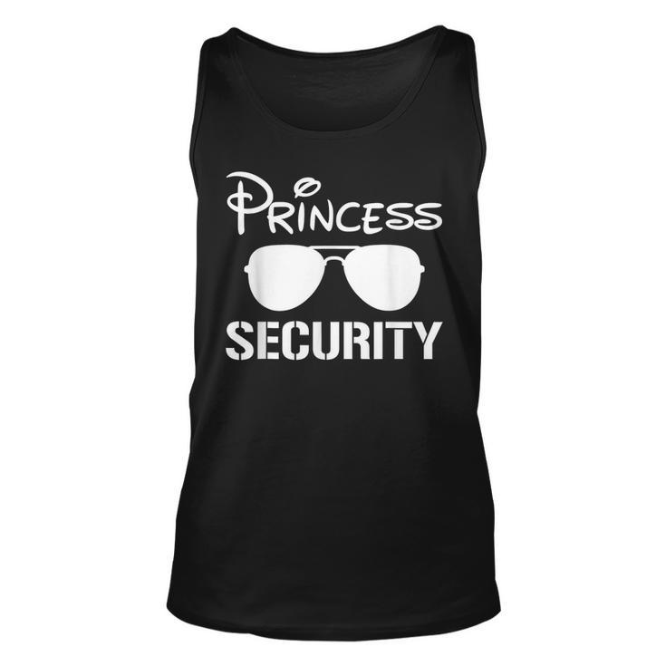 Princess Security Funny Birthday Halloween Party Design  Unisex Tank Top