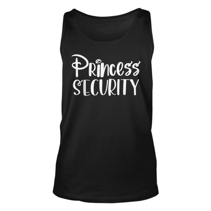 Princess Security Team Big Brother Birthday Halloween Tank Top