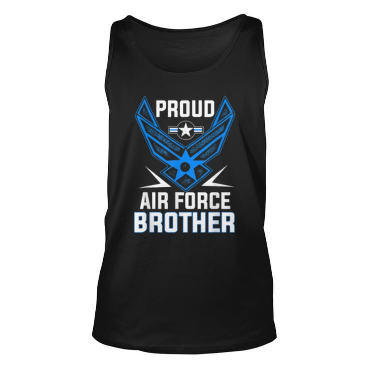 Proud Air Force Brother  Veteran Pride   Unisex Tank Top