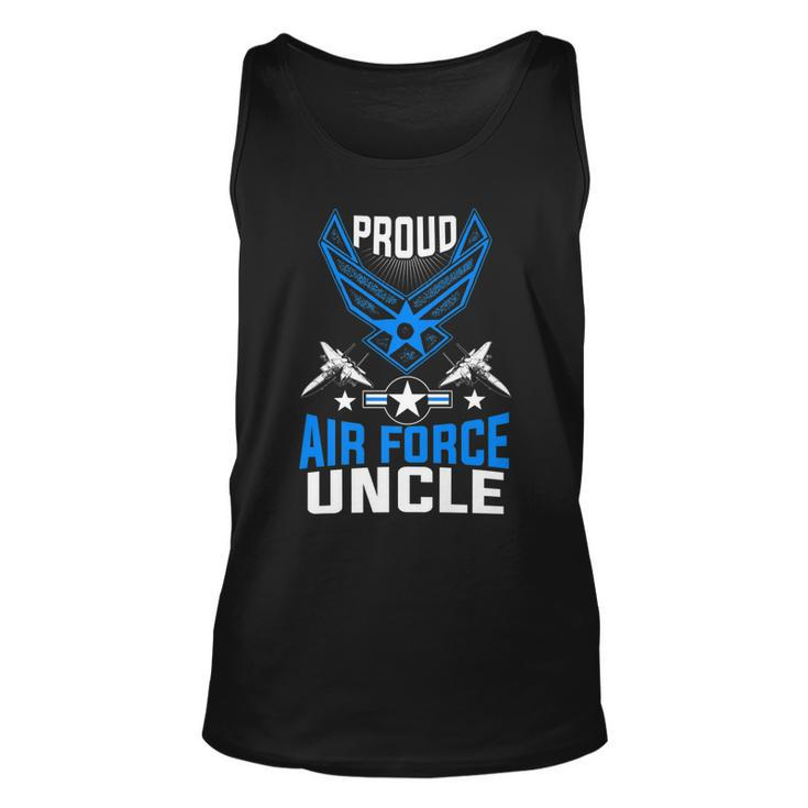 Proud Air Force Uncle  Veteran Pride    Unisex Tank Top
