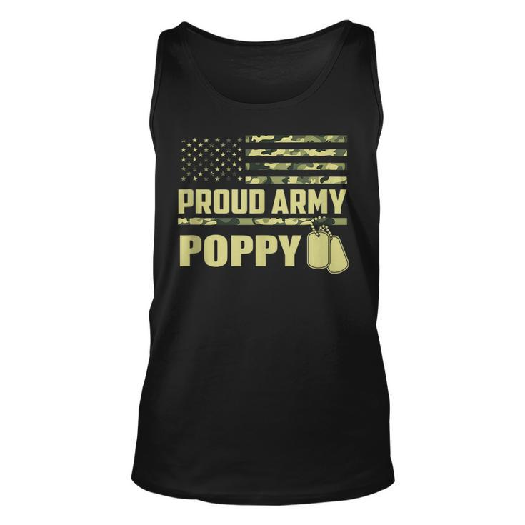 Proud Army Poppy Military Pride  Unisex Tank Top