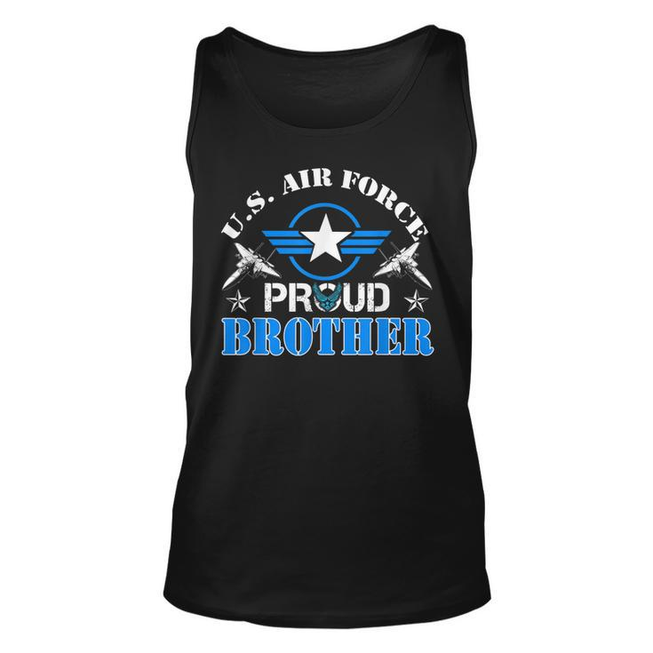Proud Brother Us Air Force  Usaf Veteran Gift  Unisex Tank Top