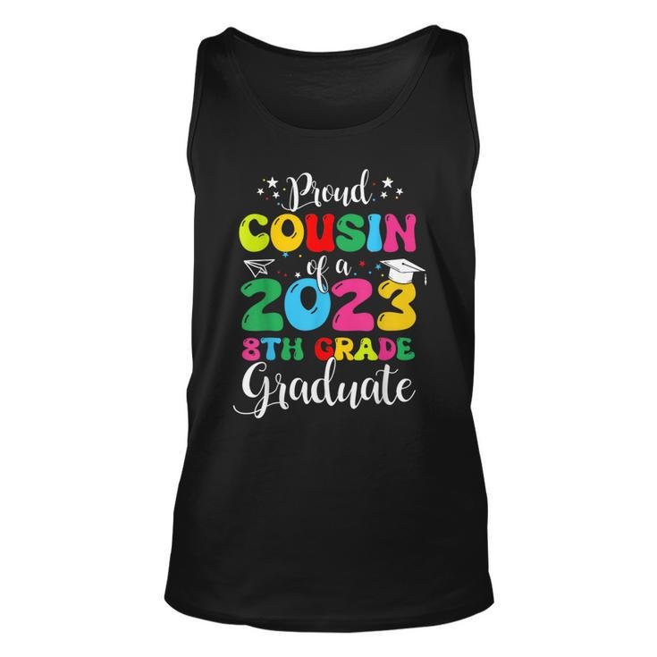 Proud Cousin Of A 2023 8Th Grade Graduate Lover Tank Top