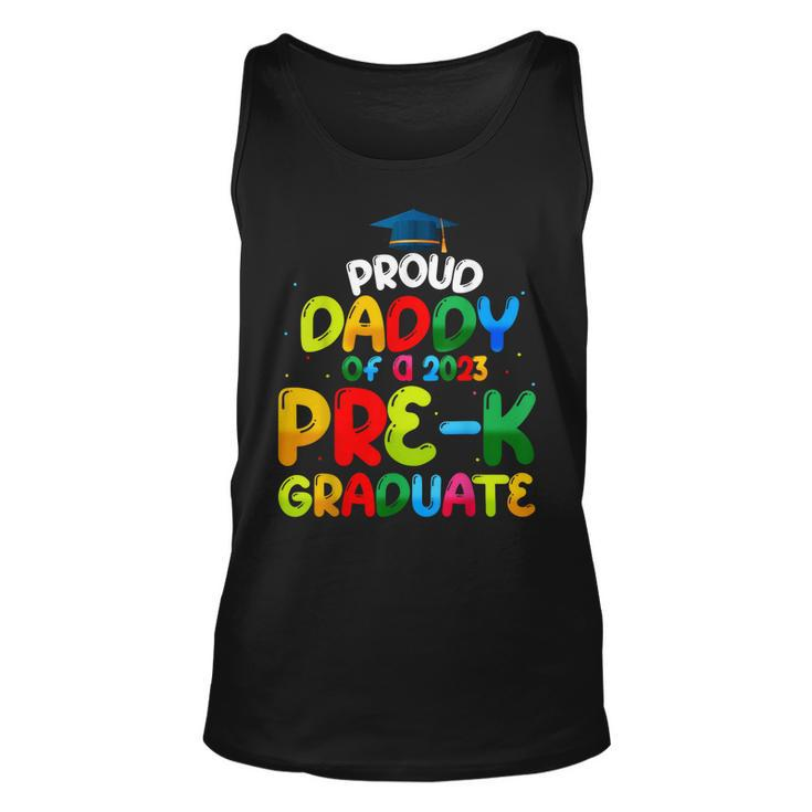 Proud Daddy Of Preschool Graduate 2023 Prek Graduation Unisex Tank Top