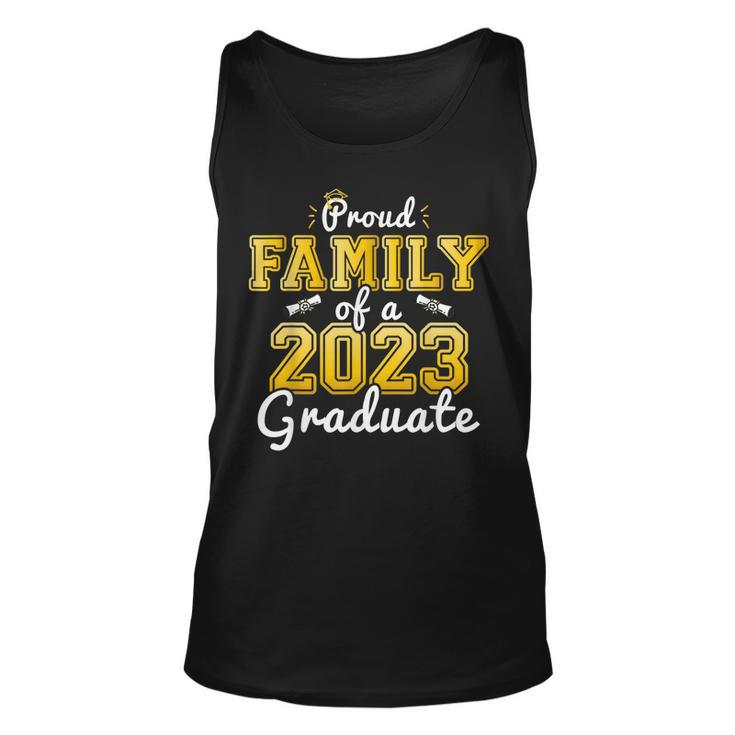 Proud Family Of A 2023 Graduate Senior 23 Graduation  Unisex Tank Top