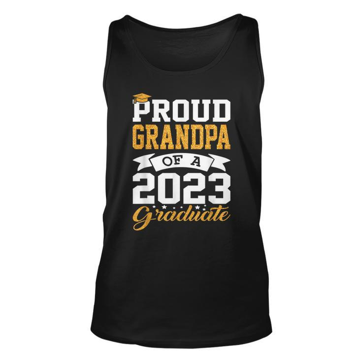 Proud Grandpa Class Of 2023 Senior Graduate Funny Graduation  Unisex Tank Top