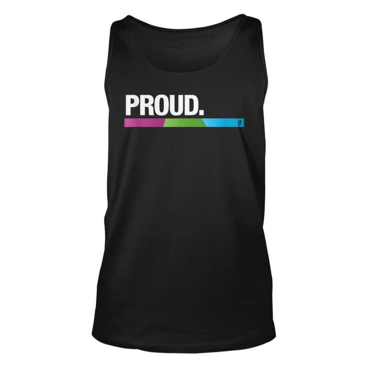 Proud Poly | Pride Merch Csd Queer  Unisex Tank Top