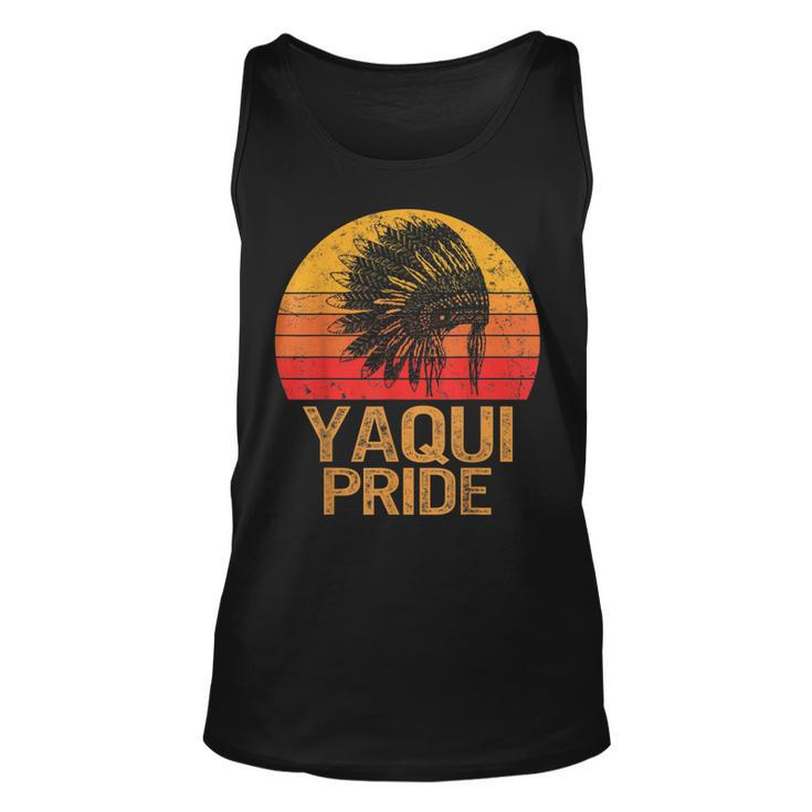 Proud To Be Yaqui Native American Indigenous Pride Indian  Unisex Tank Top