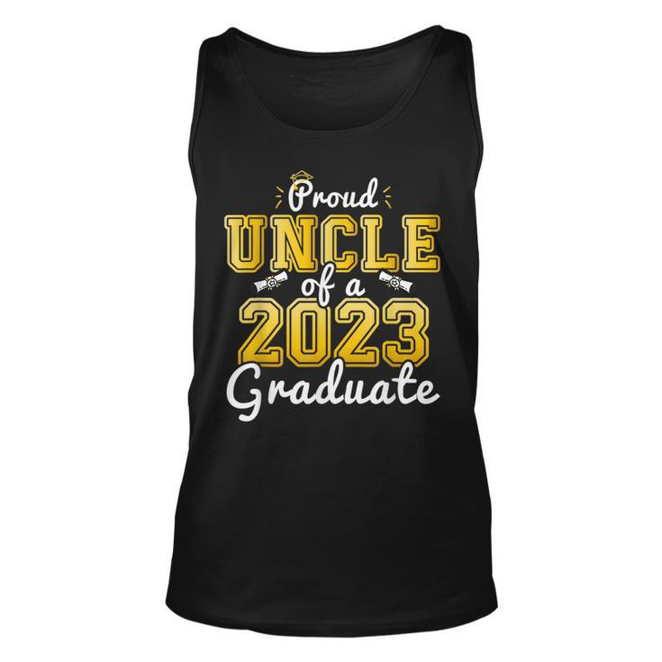 Proud Uncle Of A 2023 Graduate Senior 23 Graduation  Unisex Tank Top