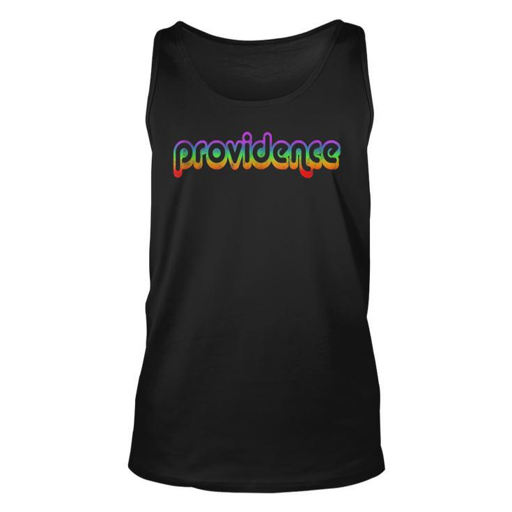 Providence Vintage Retro Rhode Island Graphic PrideTank Top