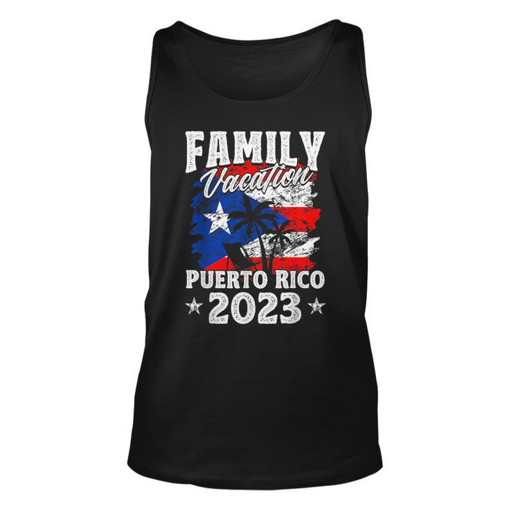 Puerto Rico Family Vacation Puerto Rico 2023 Puerto Rican  Unisex Tank Top