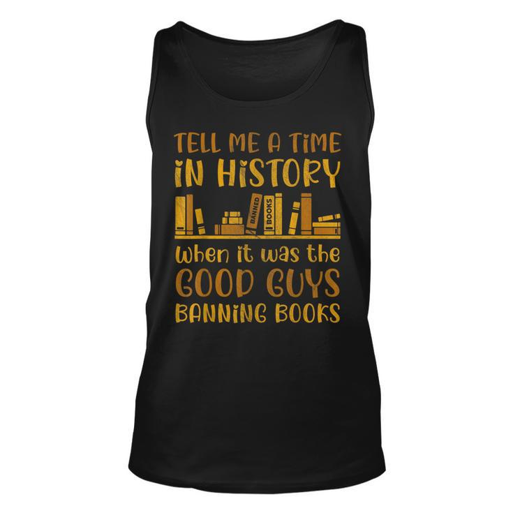 Reading Banned Books Book Lover Book Club Read Banned Books  Unisex Tank Top