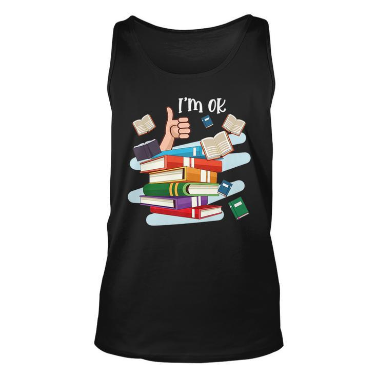 Reading Book Lovers Im Ok National Book Lovers Day Reading  Tank Top