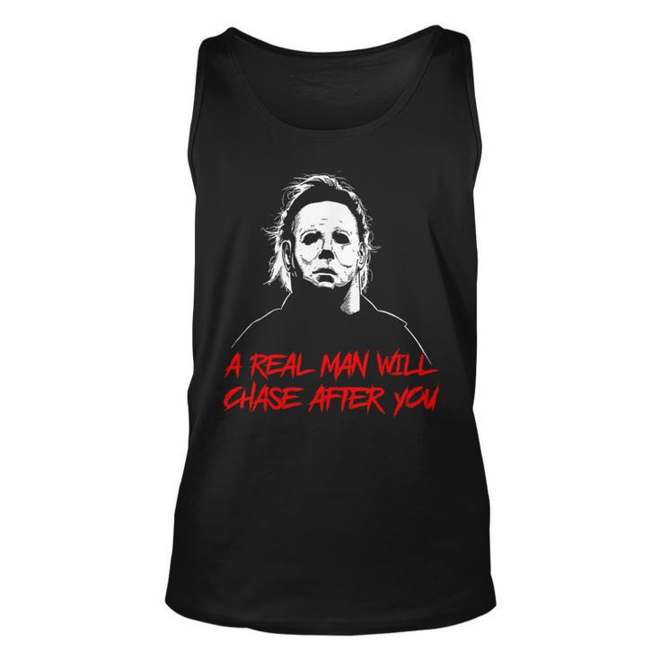 A Real Man Will Chase After You Halloween Tank Top