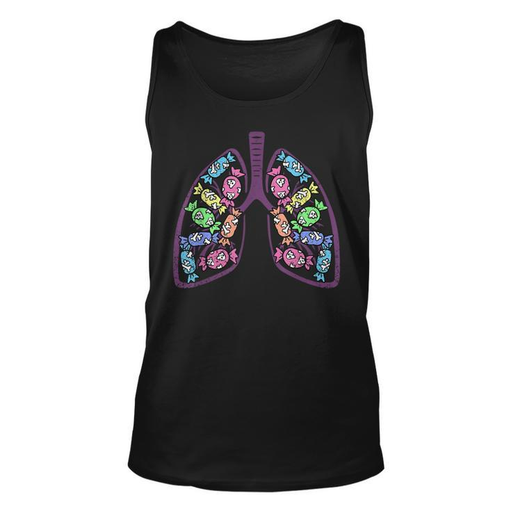 Respiratory Therapist Halloween Costume Candy Ghost Tank Top