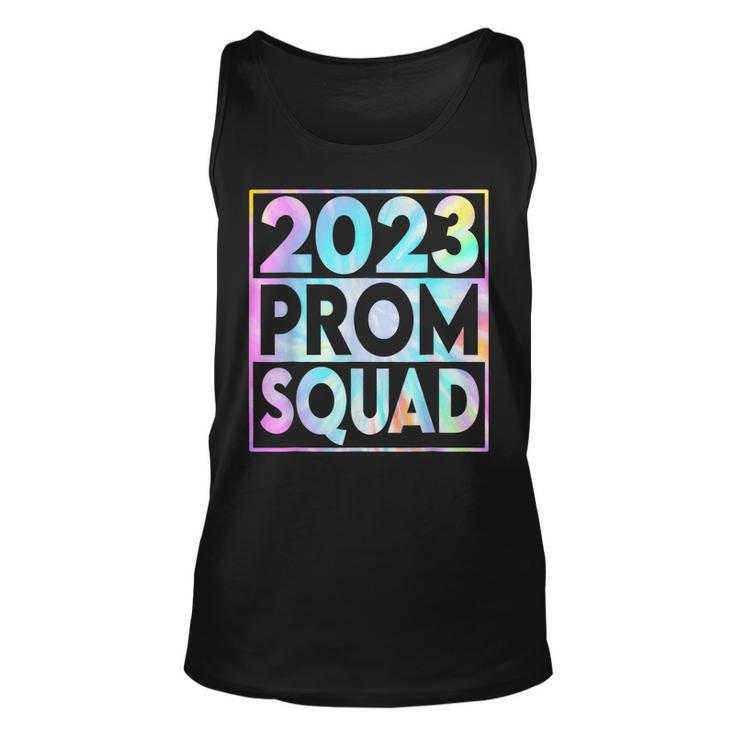 Retro 2023 Prom Squad 2022 Graduate Prom Class Of 2023 Tank Top