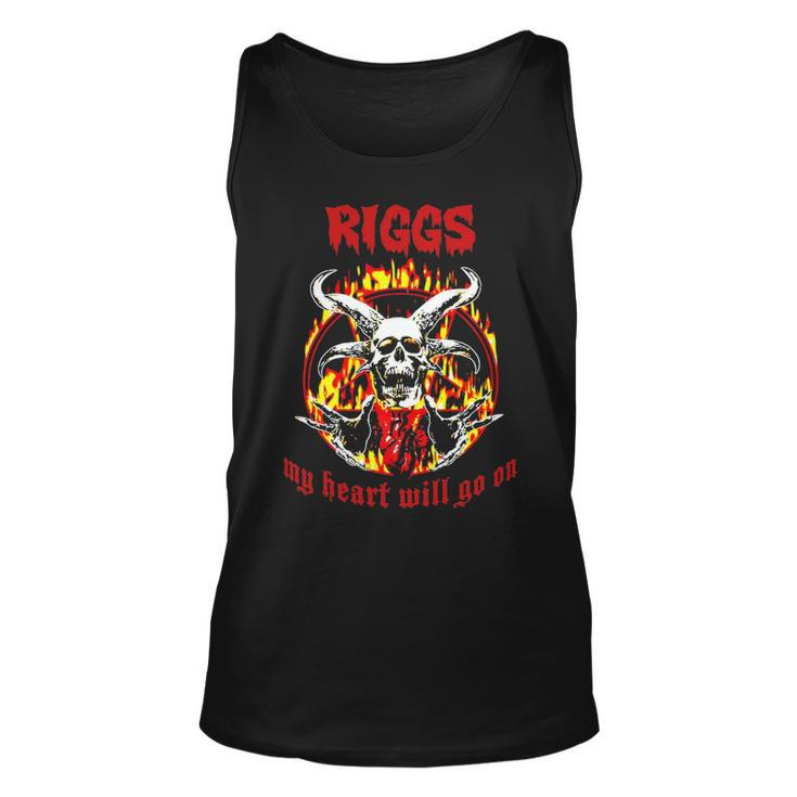 Riggs Name Gift Riggs Name Halloween Gift V2 Unisex Tank Top