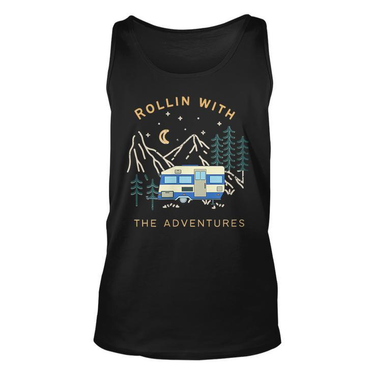 Rolling With The Adventures Embrace The Journey Unisex Tank Top